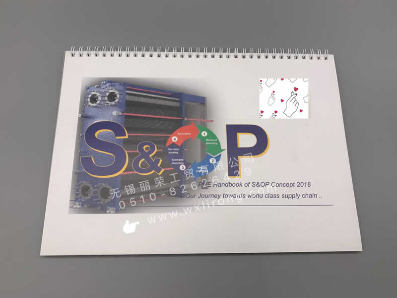 圈装彩色说明书